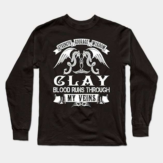 CLAY Long Sleeve T-Shirt by skynessa